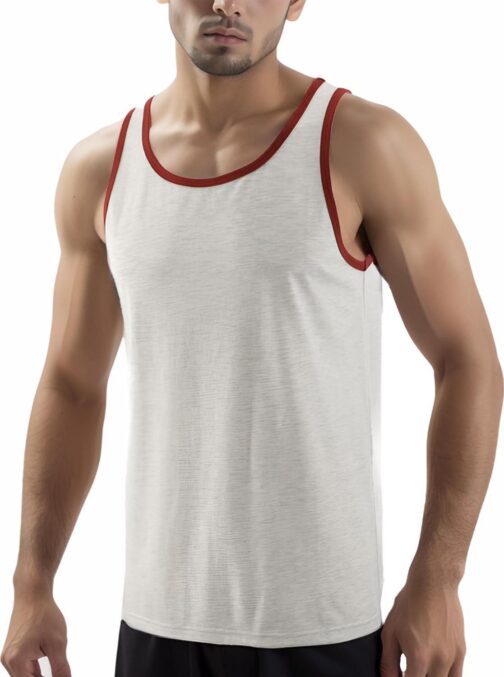 Men's Vintage Slim Fit Short/Long Raglan Sleeve Sleeveless Soft Cotton Blend Workout Baseball T-Shirts