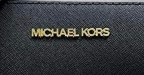 Michael Kors Women's Jet Set Item East West Crossbody Bag in Black with Gold hardware (Black/Gold) - Image 7