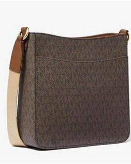 Michael Kors Womens Small Messenger PVC Leather Crossbody Bag