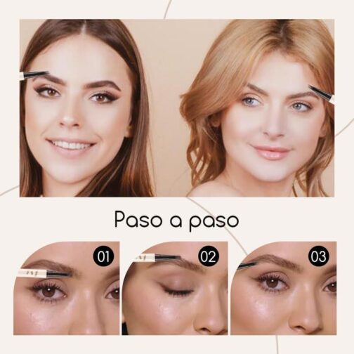 Microblading Eyebrow Pen,2024 Upgraded 3D Waterproof 4-Tip Microblading Eyebrow Pencil,Eyebrow Pencil,Natural Makeup Long-Lasting Fine Stroke Magic Eyebrow Pencil for Women Stay on All Day(Grey black) - Image 6