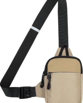 Mini Sling Bag Men Women Small Crossbody Bag Waterproof Phone Chest Bag Fanny Packs Personal Pocket Bag Hiking Backpack