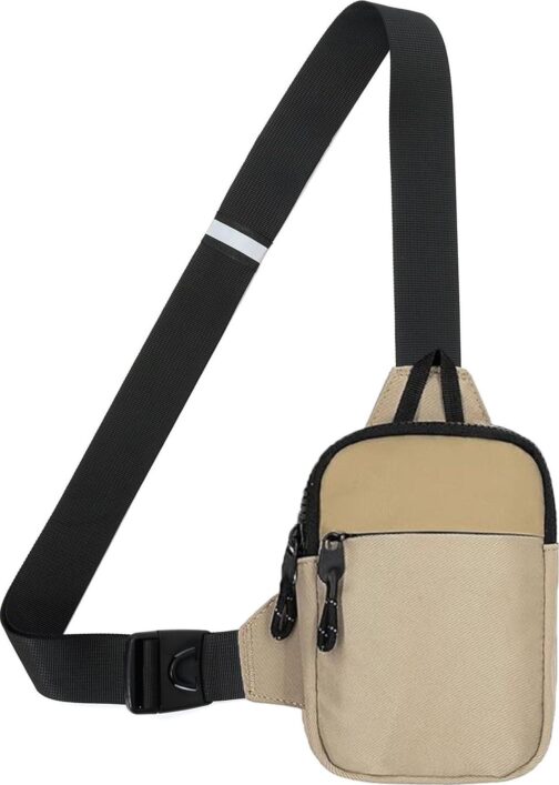 Mini Sling Bag Men Women Small Crossbody Bag Waterproof Phone Chest Bag Fanny Packs Personal Pocket Bag Hiking Backpack