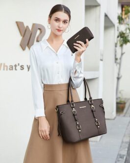 Montana West 3PCS Purses for Women Tote Purse and Wallet Set Shoulder Satchel Bags