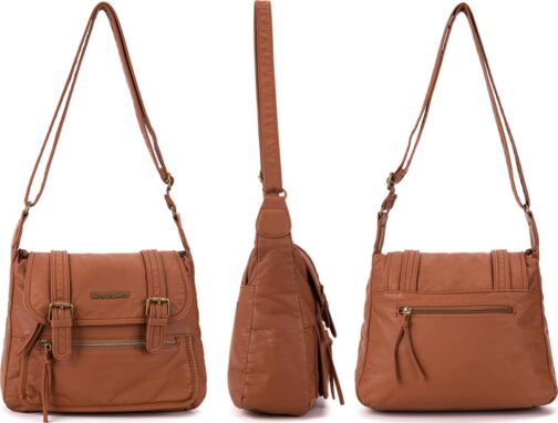 Montana West Crossbody Bags for Women Shoulder Bag Multi Pockets Messenger Bag Purses and Handbags - Image 6