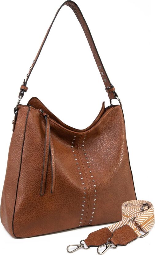 Montana West Hobo Bags for Women Top Handle Satchel Shoulder Purse Bucket Handbag - Image 3
