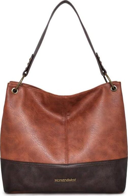 Montana West Hobo Bag Purses and Handbags for Women Top Handle Handbags with Pockets Zipper