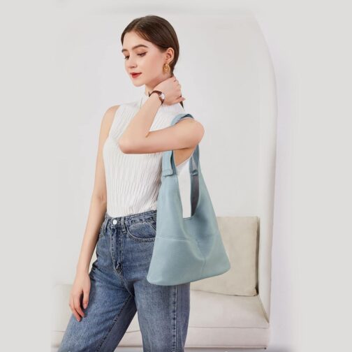 Montana West Hobo Bags Purse for Women Ultra Soft Foldable Shoulder Slouchy Handbags with Coin Purse - Image 2