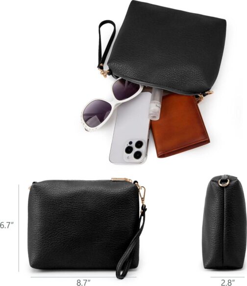 Montana West Hobo Bags Purse for Women Ultra Soft Foldable Shoulder Slouchy Handbags with Coin Purse - Image 6