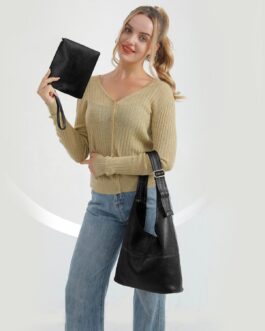 Montana West Hobo Bags Purse for Women Ultra Soft Foldable Shoulder Slouchy Handbags with Coin Purse