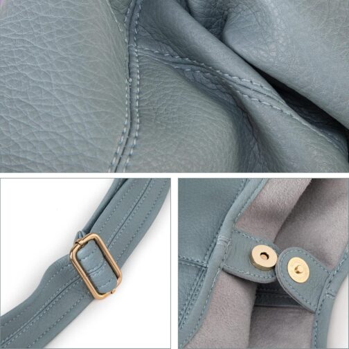 Montana West Hobo Bags Purse for Women Ultra Soft Foldable Shoulder Slouchy Handbags with Coin Purse - Image 4
