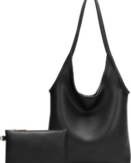 Montana West Slouchy Hobo Bags for Women Soft Designer Shoulder Purses Ladies Top Handle Handbag