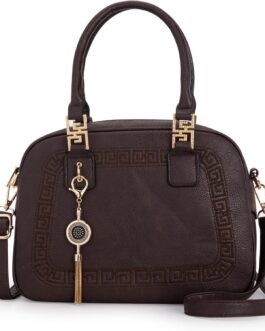 Montana West Small Top Handle Purse for Women Crossbody Satchel Handbag Barrel Bag