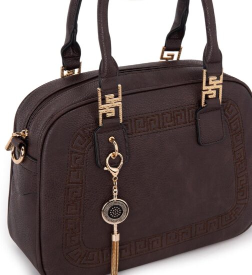 Montana West Small Top Handle Purse for Women Crossbody Satchel Handbag Barrel Bag - Image 2