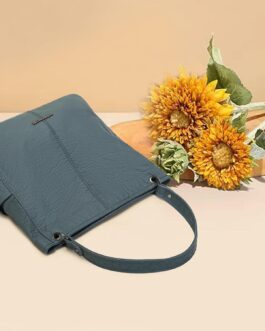 Montana West Stone Washed Leather Hobo Purses for Women Soft Top Handle Shoulder Bag with Wallet 2PCS Set