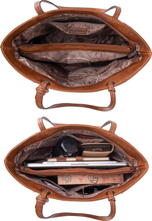 Montana West Tote Purses and Handbags for Women Large Hobo Shoulder Top Handle Bags with Zipper - Image 6