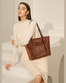 Montana West Tote Purses and Handbags for Women Large Hobo Shoulder Top Handle Bags with Zipper