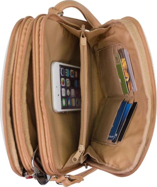 MultiSac North South Mini Zip Around Crossbody Bag - Image 3