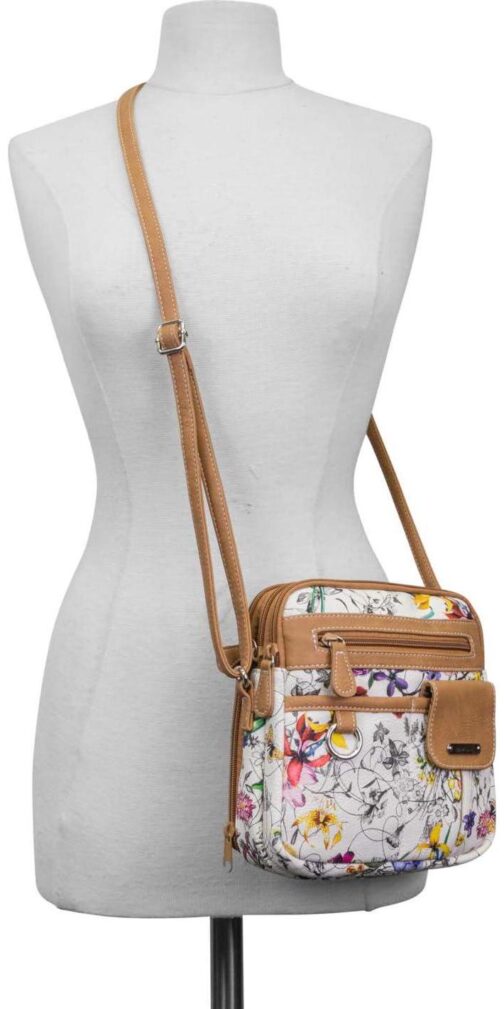 MultiSac North South Mini Zip Around Crossbody Bag - Image 5