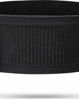 Multifunctional Knit Breathable Concealed Waist Bag,Large Capacity Adjustable Running Belt,Versatile Waist Pack for Outdoor Running and Cycling Adventures (Black, Medium)