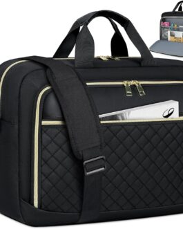 NEWHEY Laptop Bag 17.3 Inch Laptop Briefcase for Women Men Waterproof Shoulder Messenger Bag Large Computer Bag for Business Office Work College, Black