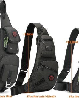 NICGID Sling Bag Chest Shoulder Backpack Crossbody Bags Casual Daypack for Men Women