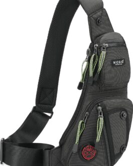 NICGID Sling Bag Chest Shoulder Backpack Crossbody Bags Casual Daypack for Men Women