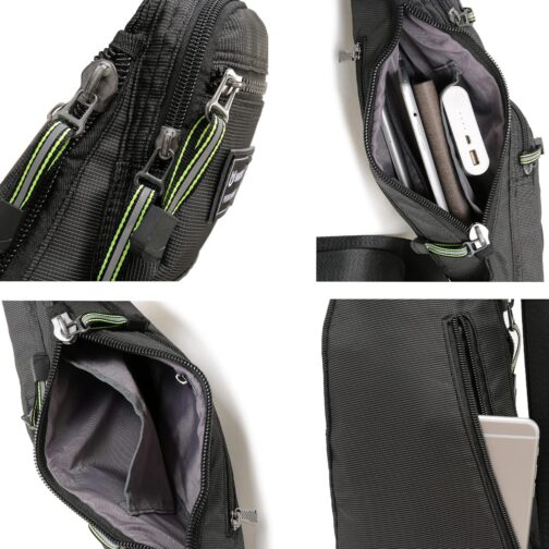 NICGID Sling Bag Chest Shoulder Backpack Crossbody Bags Casual Daypack for Men Women - Image 5