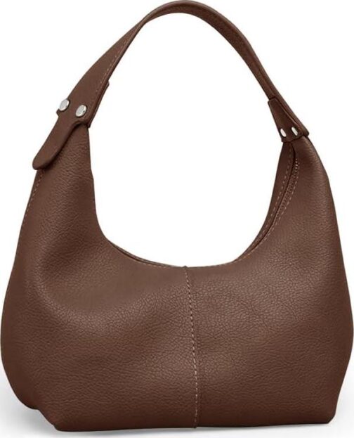 NIUEIMEE ZHOU Hobo Handbags for Women Retro Vegan Leather Clutch Purse Tote Shoulder Bags