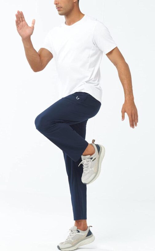 NORTHYARD Men's Athletic Running Joggers Workout Gym Pants Lightweight Jogging Track Casual Pant with Zipper Pockets - Image 5