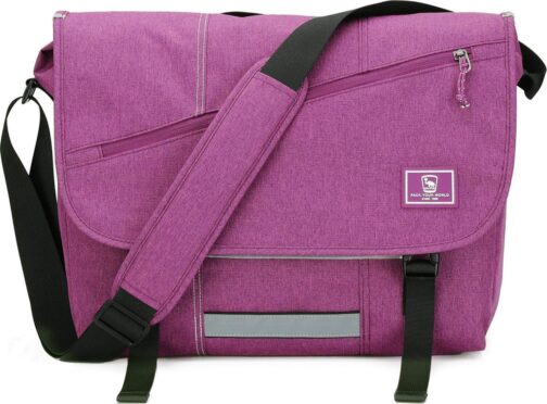 OIWAS Messenger Bag for Women Shoulder Bag 15.6 Inch Laptop Large Crossbody Satchel Bags for Women Briefcase Computer Bag Work Travel Purple