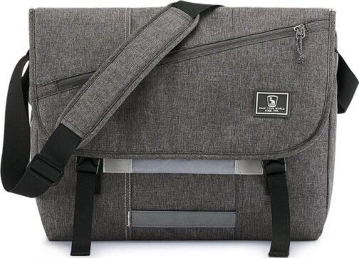 OIWAS 15.6" Laptop Messenger Bag for Men & Women, Casual College Satchel
