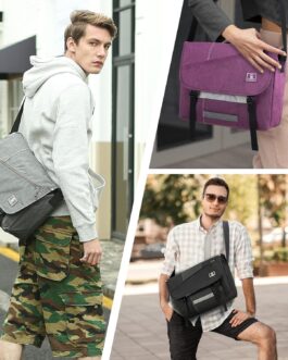 OIWAS Messenger Bag for Women Shoulder Bag 15.6 Inch Laptop Large Crossbody Satchel Bags for Women Briefcase Computer Bag Work Travel Purple