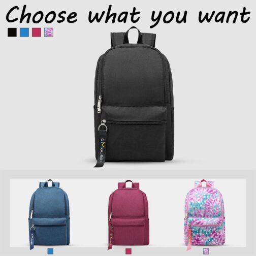OMOUBOI Casual Daypacks Superbreak Backpack 14 inch Laptop Backpack for Women and Men Fits Tourism Business (Black) - Image 7