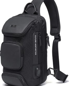 OZUKO Sling Backpack Sling Bag Crossbody Backpack Shoulder Casual Daypack Rucksack for Men