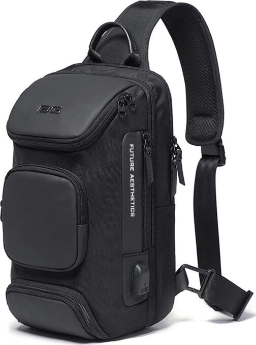 OZUKO Sling Backpack Sling Bag Crossbody Backpack Shoulder Casual Daypack Rucksack for Men