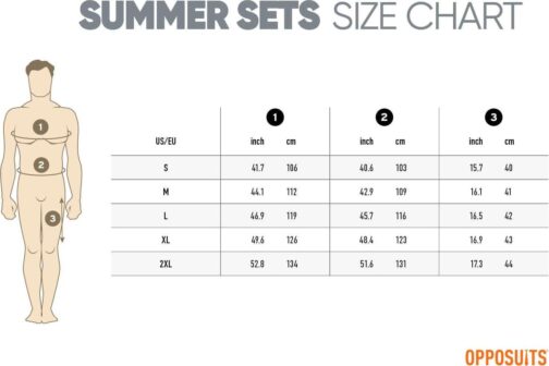 Opposuits Summer Combo Swimwear - Men's Two Piece Matching Set - Beach Swim Wear - Image 9