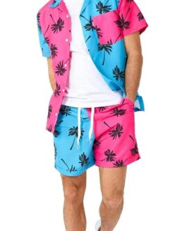 Opposuits Summer Combo Swimwear – Men’s Two Piece Matching Set – Beach Swim Wear