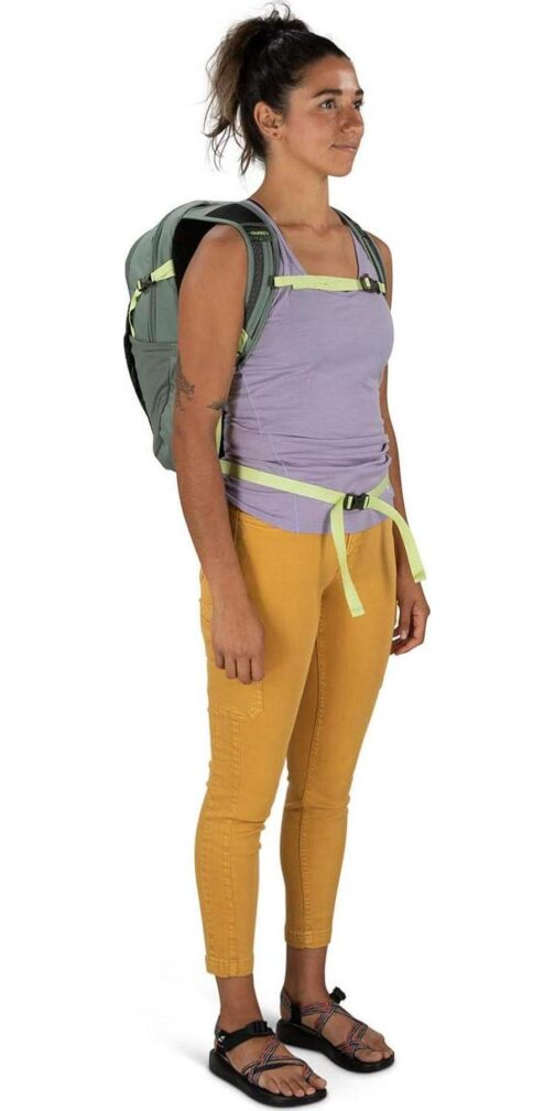 Osprey Daylite Plus Commuter Backpack, Meadow Gray/Histosol Brown - Image 3