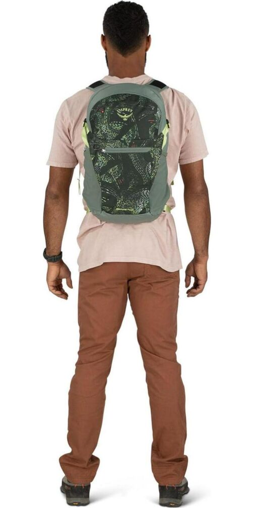 Osprey Daylite Plus Commuter Backpack, Meadow Gray/Histosol Brown - Image 8