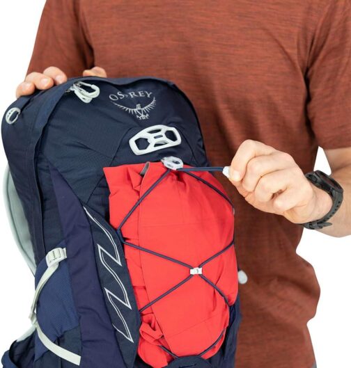 Osprey Talon 11L Men's Hiking Backpack with Hipbelt, Ceramic Blue, S/M - Image 3