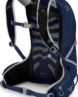 Osprey Talon 11L Men’s Hiking Backpack with Hipbelt, Ceramic Blue, S/M