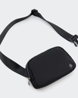 Pander Cross Body Fanny Pack for Women, Fashion Waist Packs, Crossbody Bags, Belt Bag with Adjustable Strap (Black)