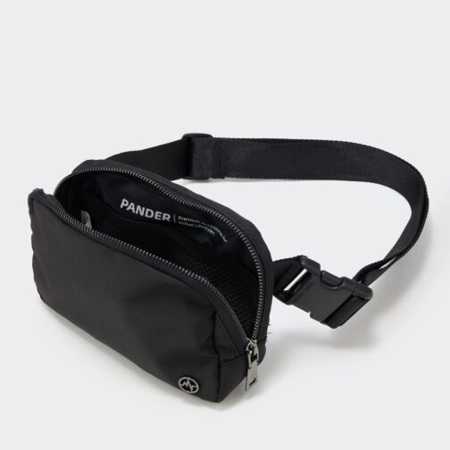 Pander Cross Body Fanny Pack for Women, Fashion Waist Packs, Crossbody Bags, Belt Bag with Adjustable Strap (Black) - Image 3