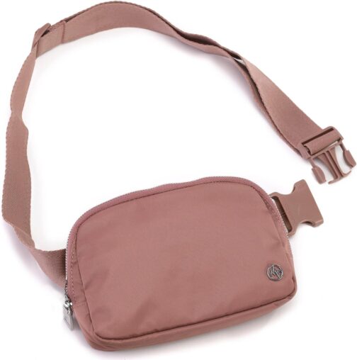 Pander Unisex Belt Bag Fanny Pack for Women with Adjustable Strap, Small Waist Pouch for Workout Running Traveling Hiking