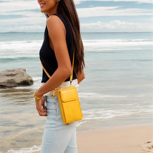 Phone purse,Small Crossbody Bags for Women, Cellphone Crossbody Bag,PU Leather Wallet Purse with Credit Card Slot - Image 2