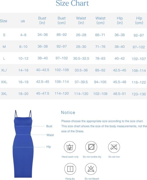 Popilush The Shapewear Dress BlueTag Collection - Maxi Tube Dress Spaghetti Strap Dress Summer Cooling - Image 5