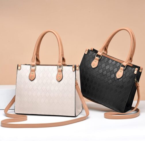 Purses and Handbags for Women Top Handle Satchel Tote Bag for Ladies Purse Shoulder Bags - Image 3