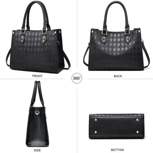 Purses and Handbags for Women Top Handle Satchel Tote Bag for Ladies Purse Shoulder Bags - Image 6