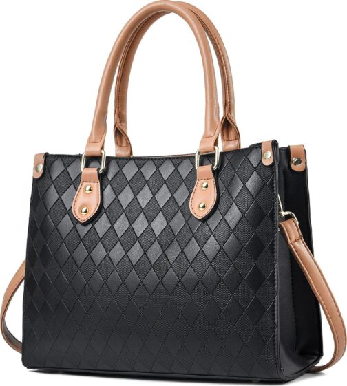 Purses and Handbags for Women Top Handle Satchel Tote Bag for Ladies Purse Shoulder Bags