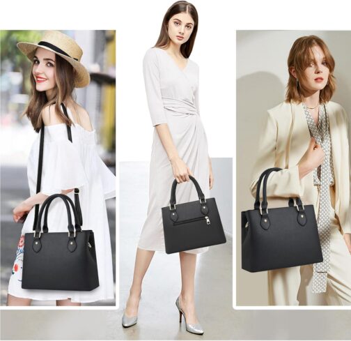 Purses and Handbags for Women Leather Crossbody Bags Women's Tote Shoulder Bag - Image 2